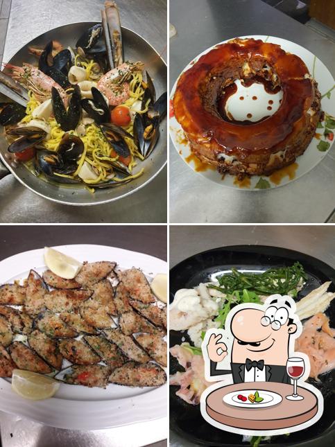 Platti al Trattoria Del Pescatore