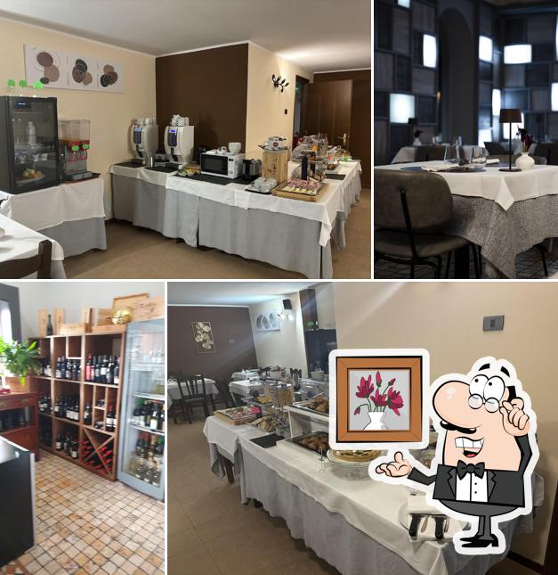 Gli interni di Villa Nasti Hotel Ristorante