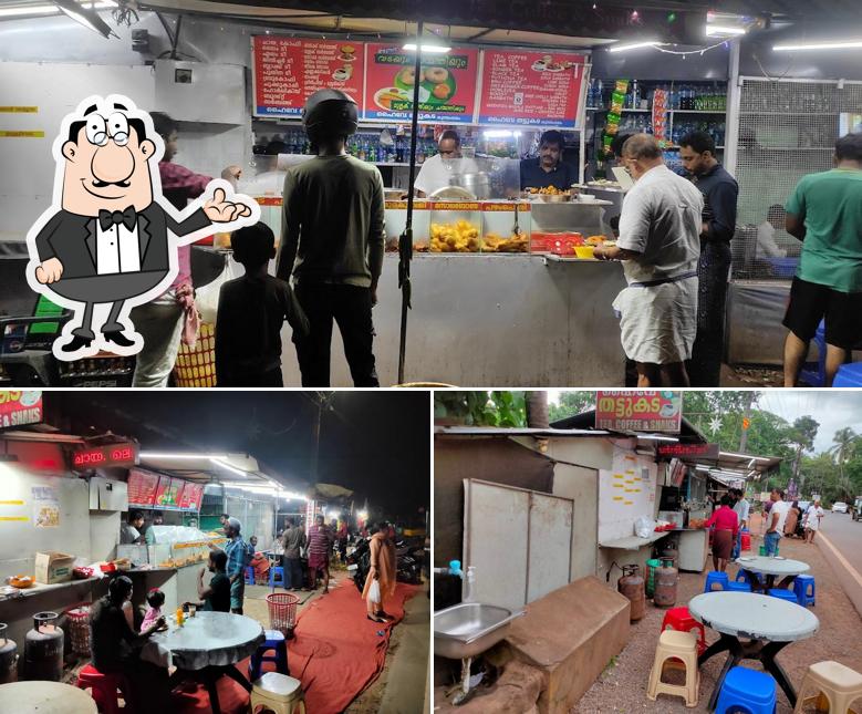 The interior of High Way Thattukada