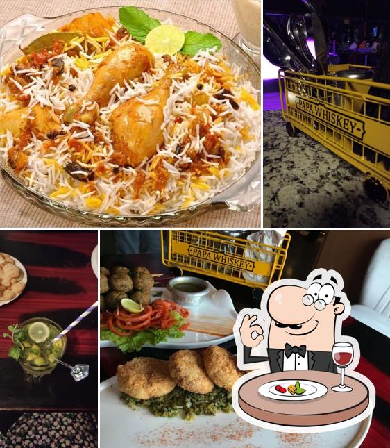 Food at Papa Whiskey Restaurant & Brewery