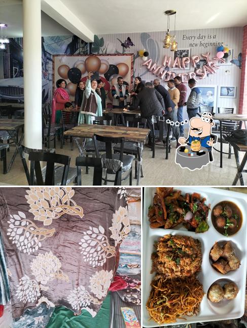 The picture of food and interior at Friends Buffet