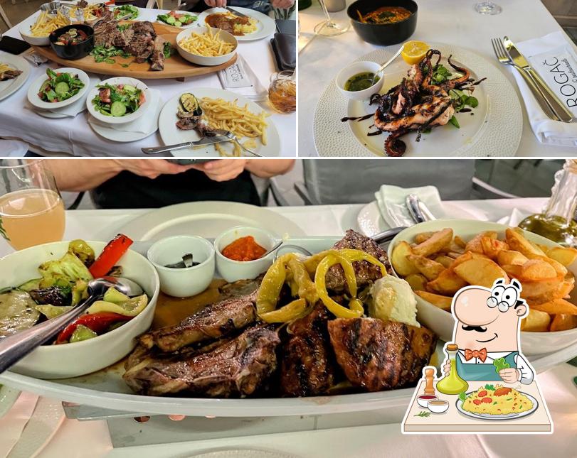 Spezzatino di maiale al Restoran Rogač