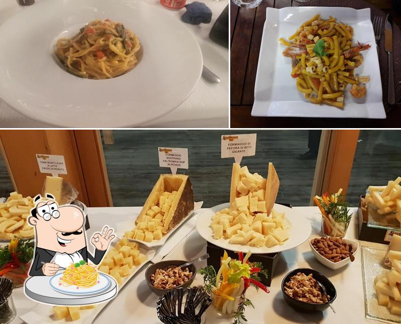 Spaghetti alla carbonara al Amarea Spiaggia Stabilimento Balneare