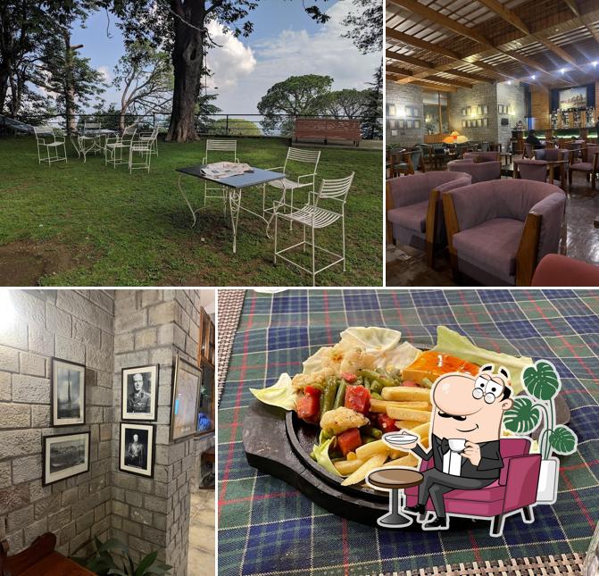 The interior of Kasauli Club
