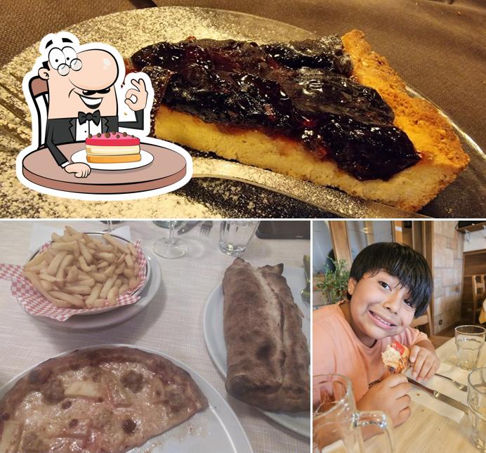 Cheesecake al Pizzeria Da Nonno Romano