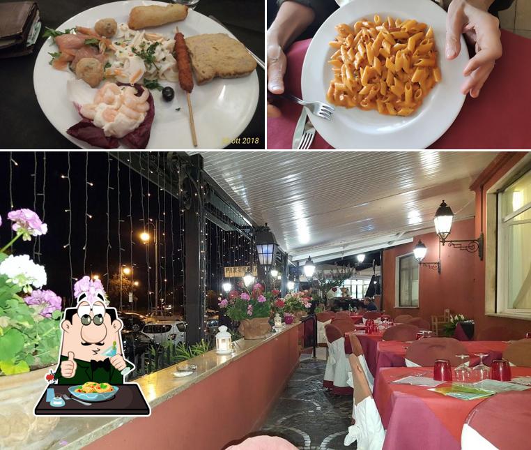 Maccheroni al formaggio al Ristorante "La Scogliera"