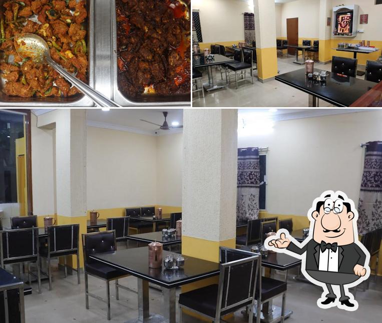 The image of Sri karthikeya Deluxe Mess’s interior and food