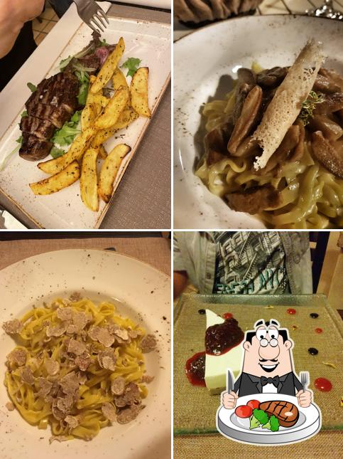 Bistecca al Ristorante Mezzo Baiocco