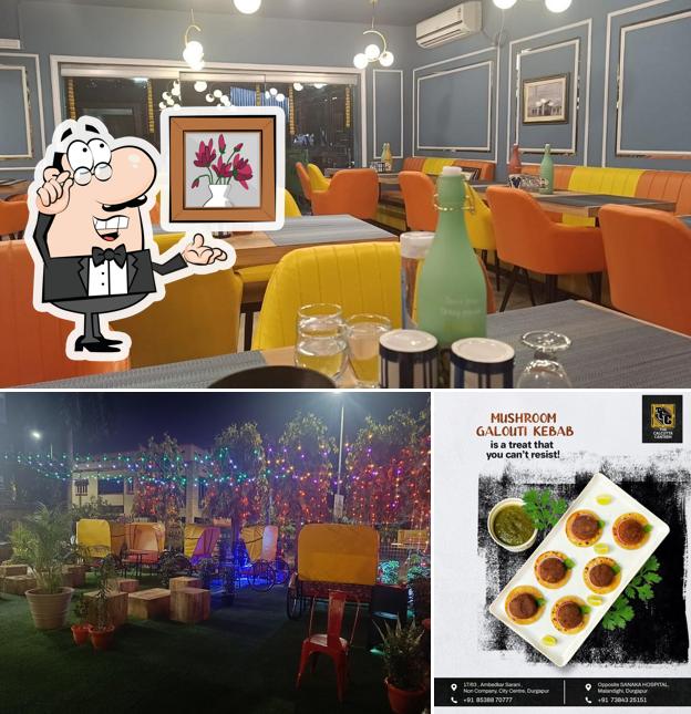 The photo of interior and food at THE CALCUTTA CANTEEN