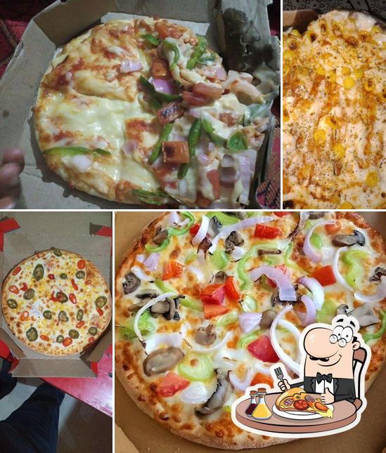 At New Pizza Yum, you can get pizza