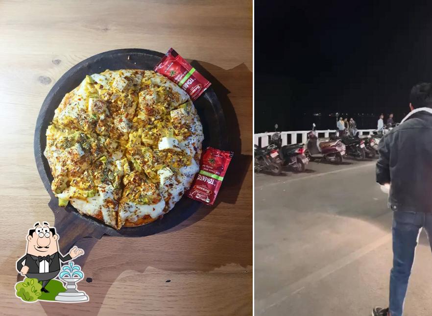 The exterior of Sagar Cafe