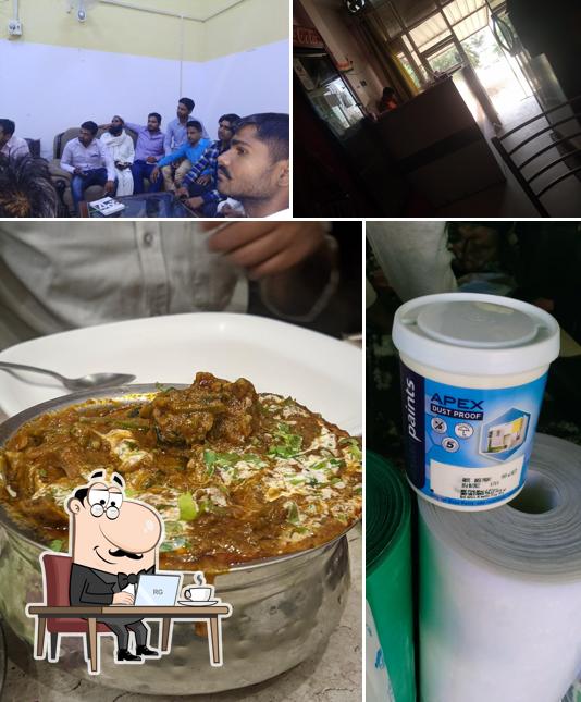 Among various things one can find interior and food at Sahara Family Restaurant