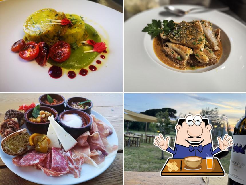 Platti al "Alla Terra" Ristorante Agriristoro