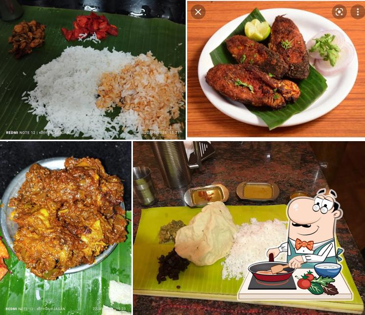 Chicken curry at Naidu Andhra Mess