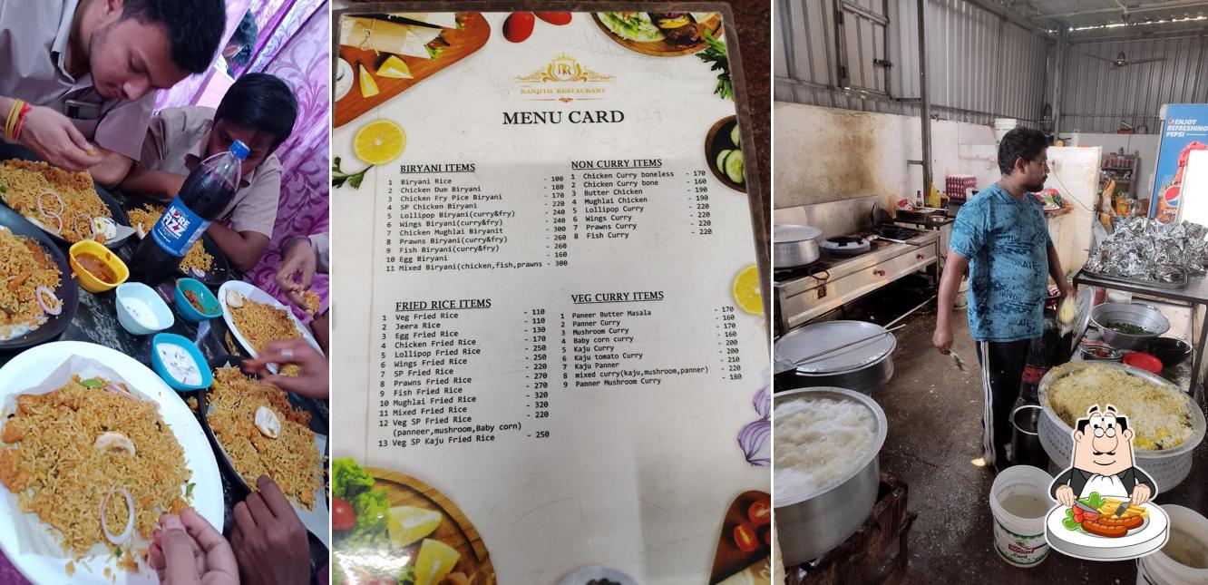 Food at Ranjith restaurant
