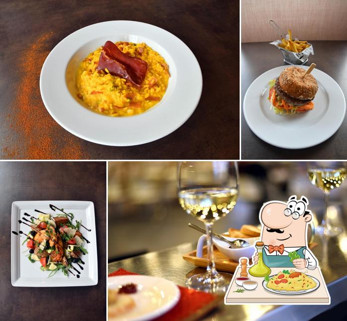 Risotto al Restaurant Le Velodrome Center Global Of Cycling Uci