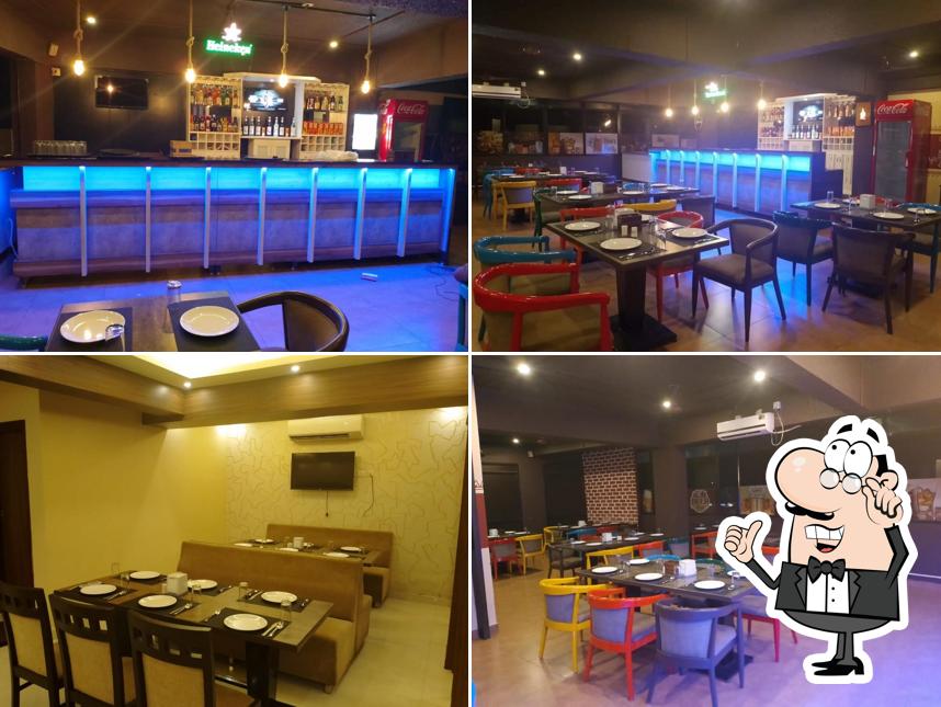 The interior of Hallimane Sea Shell Bar & Restaurant