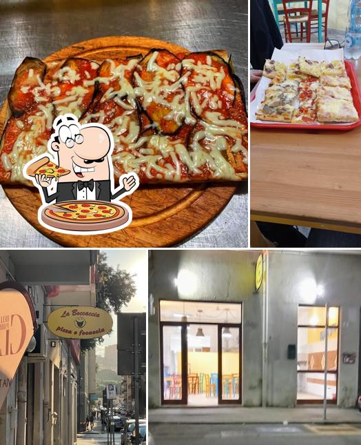 A La Boccaccia, puoi provare una bella pizza
