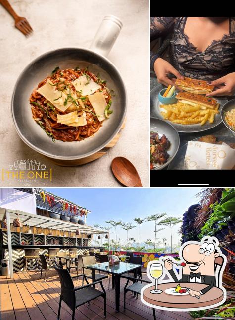 Check out the image displaying food and interior at Morvee Air