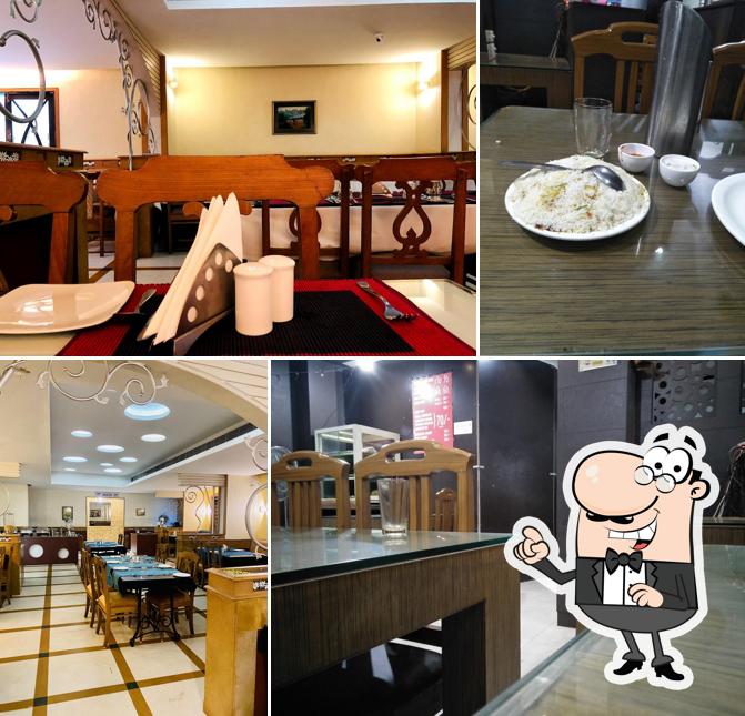 The interior of Paris Multi Cuisine Restaurant