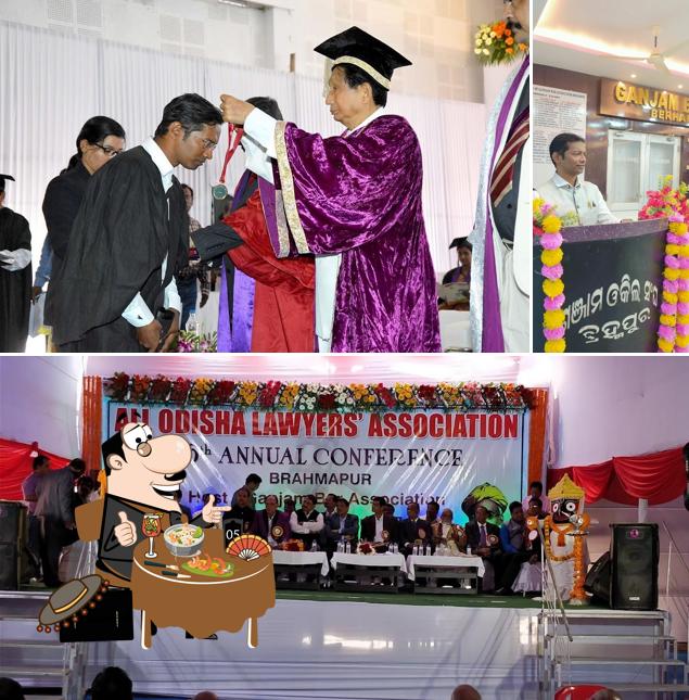 Food at Ganjam Bar Association, Brahmapur