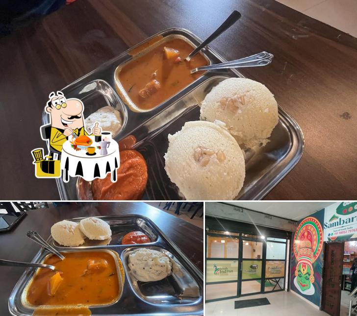 Food at Sambar House Una