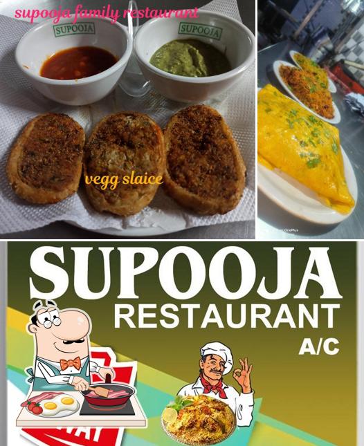 Omelette at Supooja Restaurant