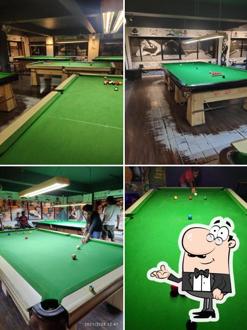 Check out how 6 POCKET's Snooker Club & CafeRoom Snooker Club in Vadodara looks inside
