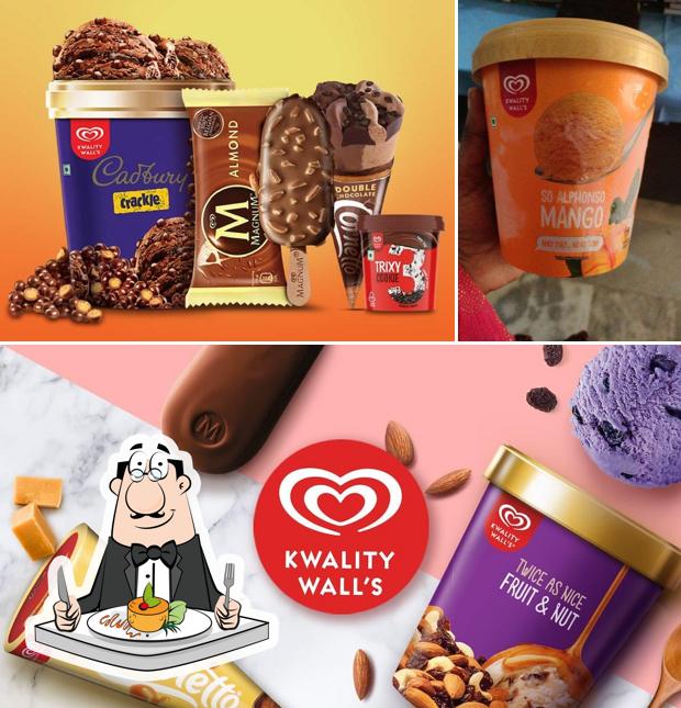 Food at Kwality Wall's Ice Cream And More