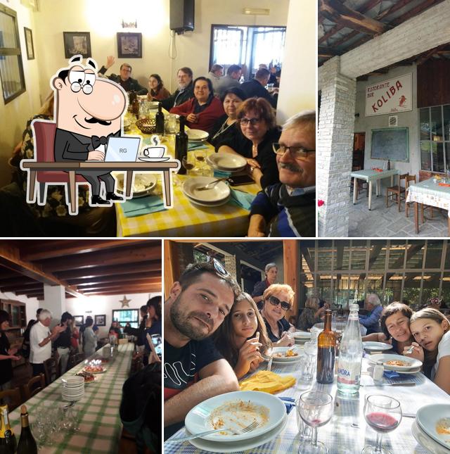 Dai un'occhiata agli interni di Koliba