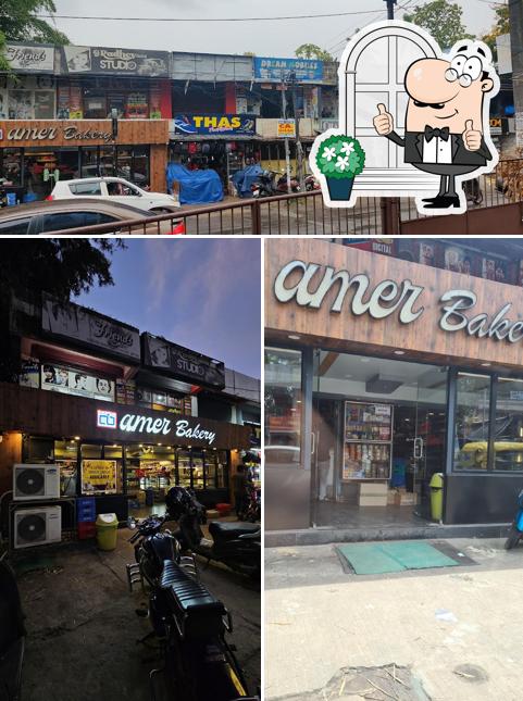 The exterior of Amer Bakery