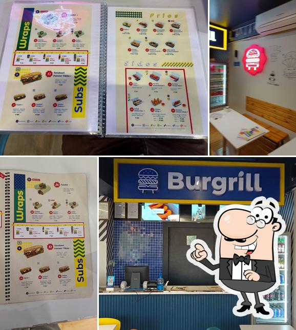 Check out how Burgrill Lal Ghati - Best Burgers from Delhi looks inside