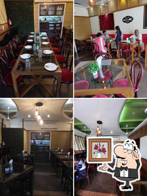 Check out how Hotel Vaishnav pure veg looks inside