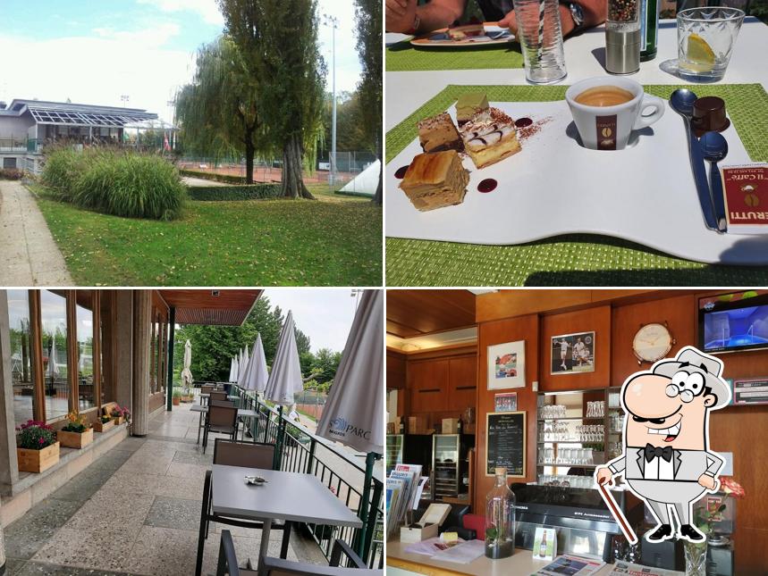 Gli esterni di Restaurant du Tennis-Club, Stade Lausanne