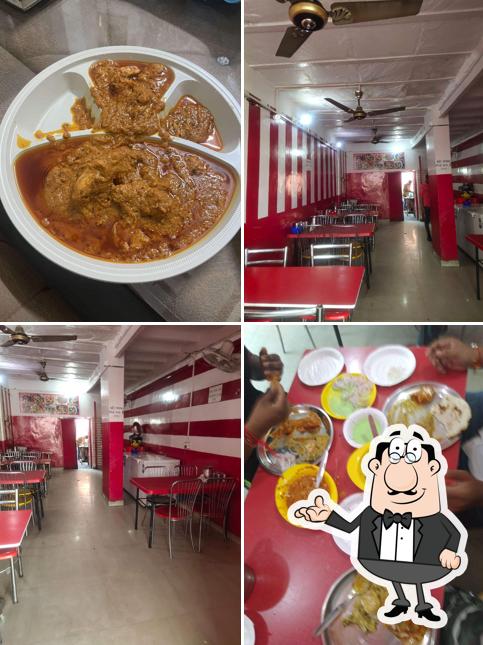The interior of Raja Chicken Corner