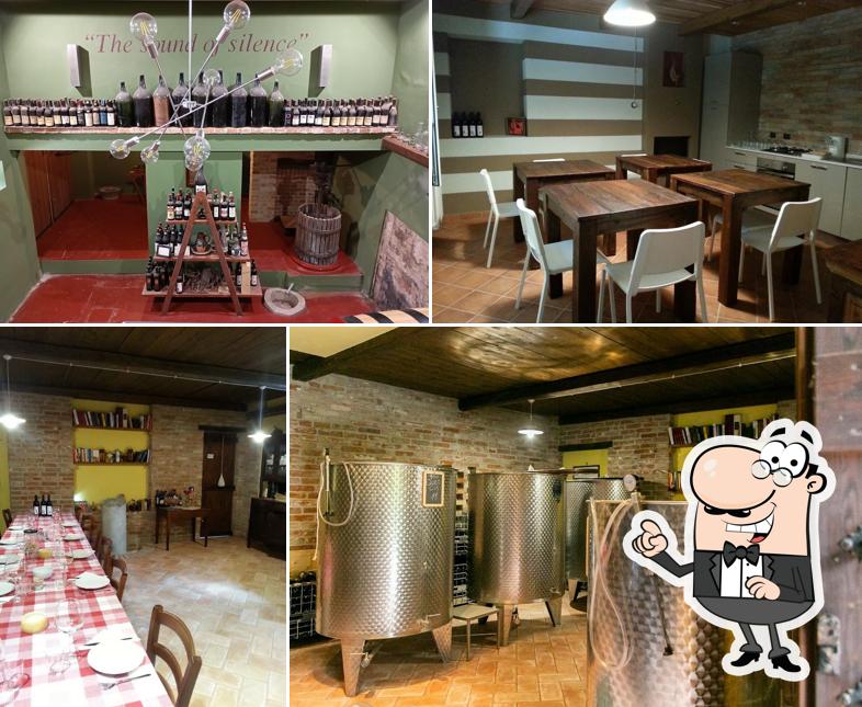 Gli interni di Cantina Ca Trifolera Azienda Vitivinicola Degustazioni Negozio Cellar wine shop