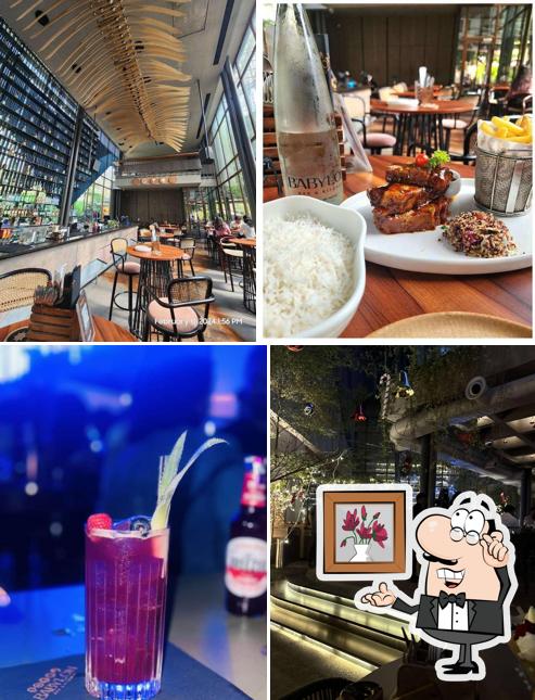 Take a seat at one of the tables at Babylon Kitchen & Bar - Hyderabad