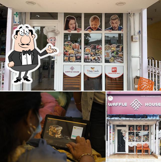 Check out how Krispy Crunch - Waffle House - Coffee Day looks inside