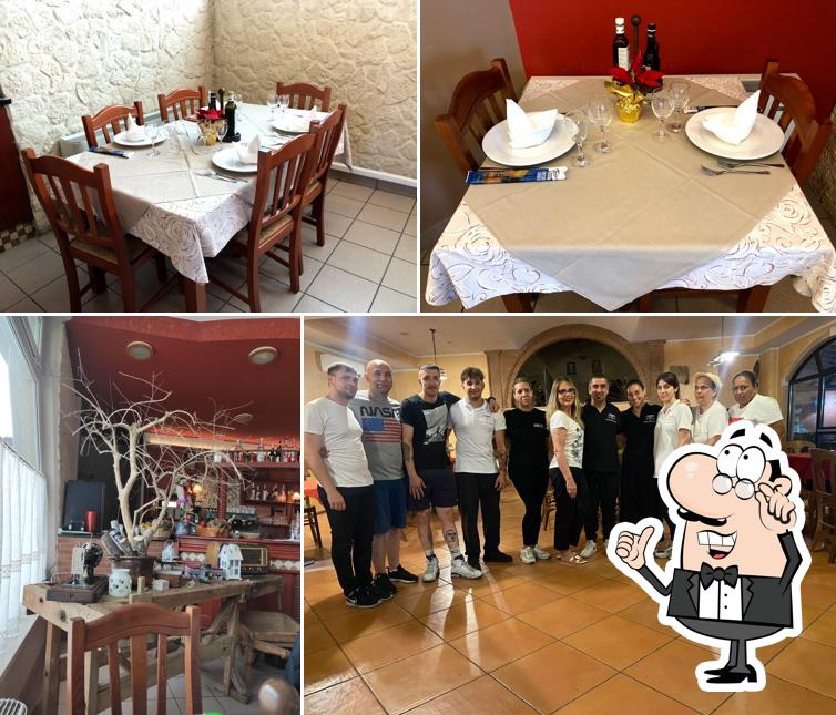 Gli interni di La Meridiana Ristorante - Pizzeria