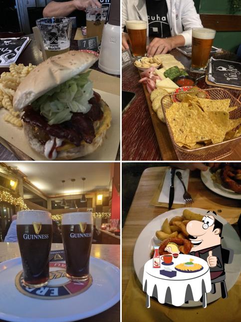 Piatto di formaggi al The Villains Pub