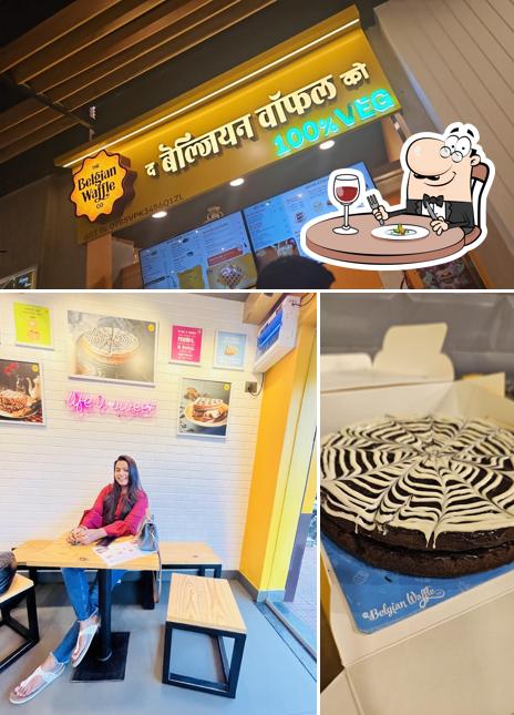 The restaurant's food and interior