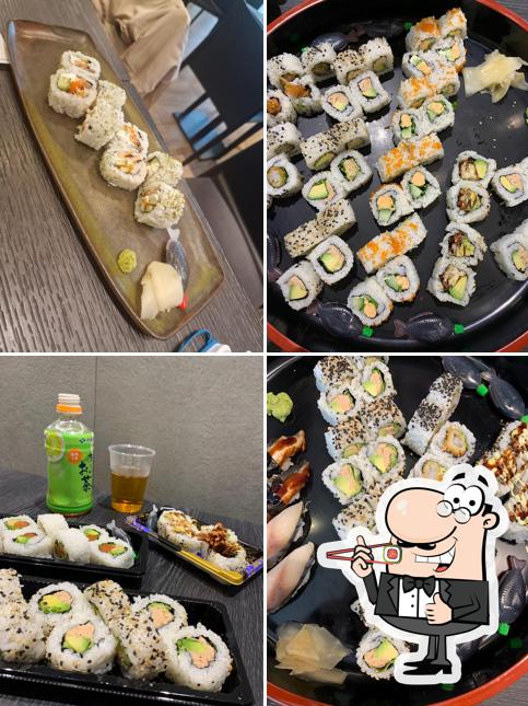 Prenditi le diverse opzioni di sushi