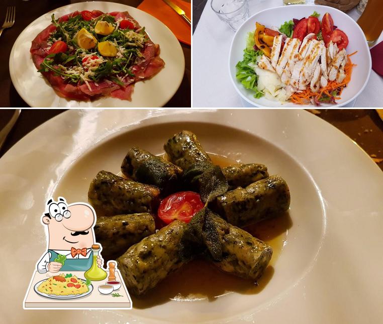 Cibo al Osteria Pane Salame