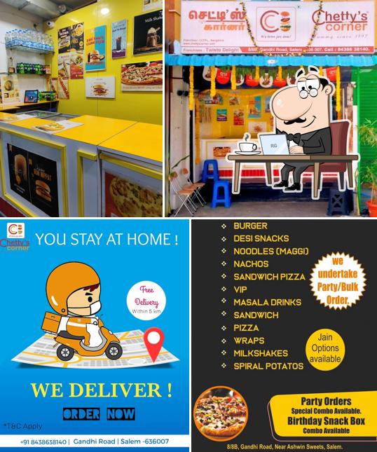 Check out how Chetty's Corner Salem looks inside