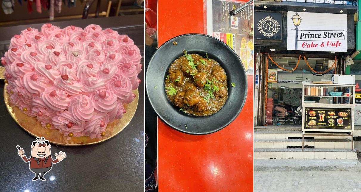 Food at The Prince street cake & café