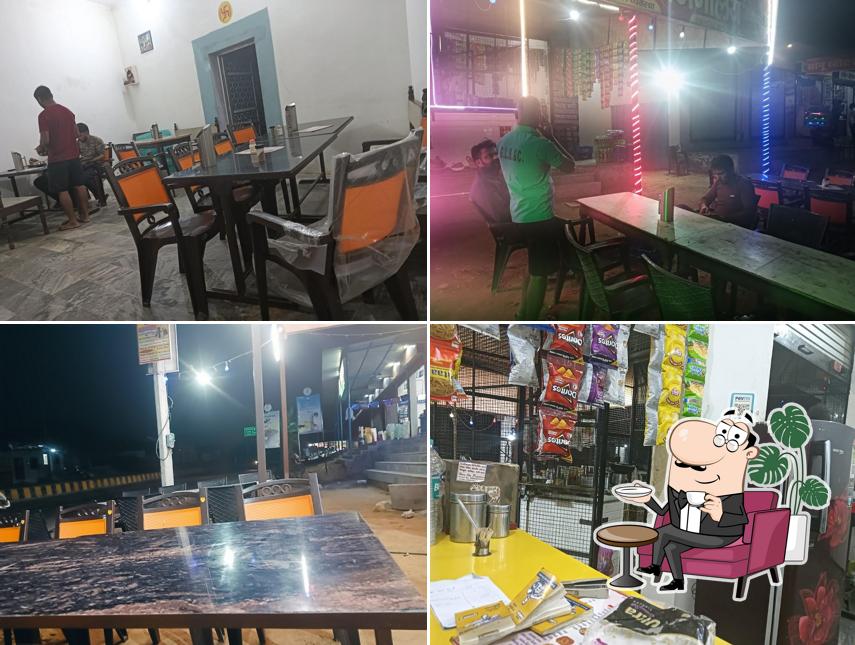 The interior of Shiv Pavitra Tanduri Bhojnalay & Restaurant