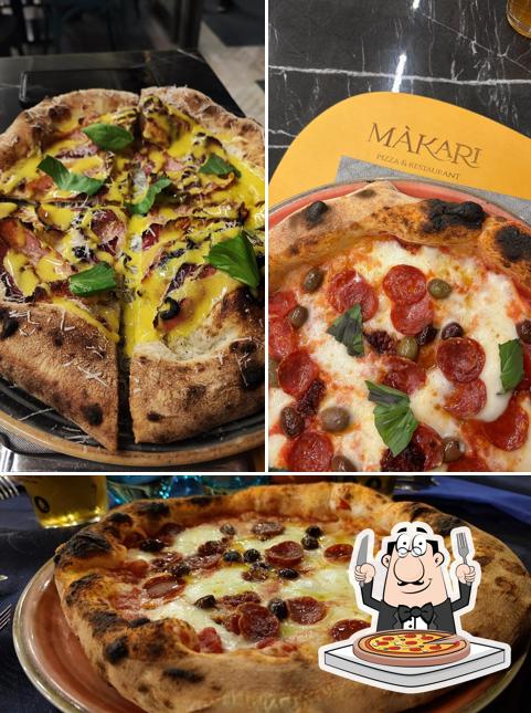 Prenditi tra le molte varianti di pizza