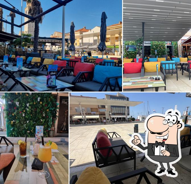Gli interni di Mai Tai Bar Umag
