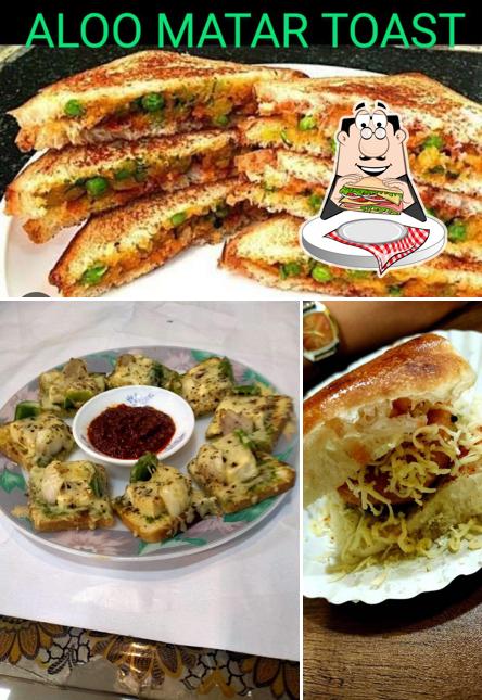 Club sandwich at GANESH PATTI VADAPAV