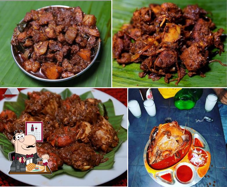 Pick meat dishes at Vayaloram Shap വയലോരം ഷാപ്പ്